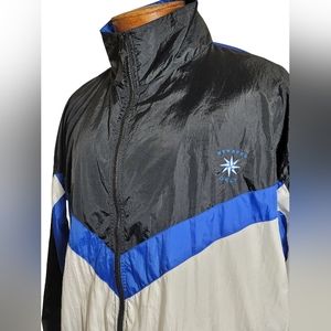 Vintage‎ Members Only Windbreaker Polyester Jacket Mens XL Multicolor BP